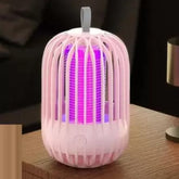 USB Bağlantılı 360° Sinek Tuzağı Lambası Pembe